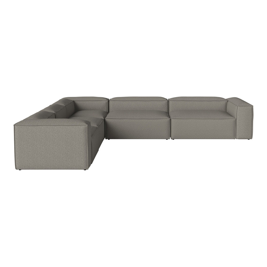 Cosima Corner Sofa - Modern L-Shaped Sectional Couch for Living Room, Home Theater & Lounge | Comfortable Fabric Upholstery, Sturdy Frame