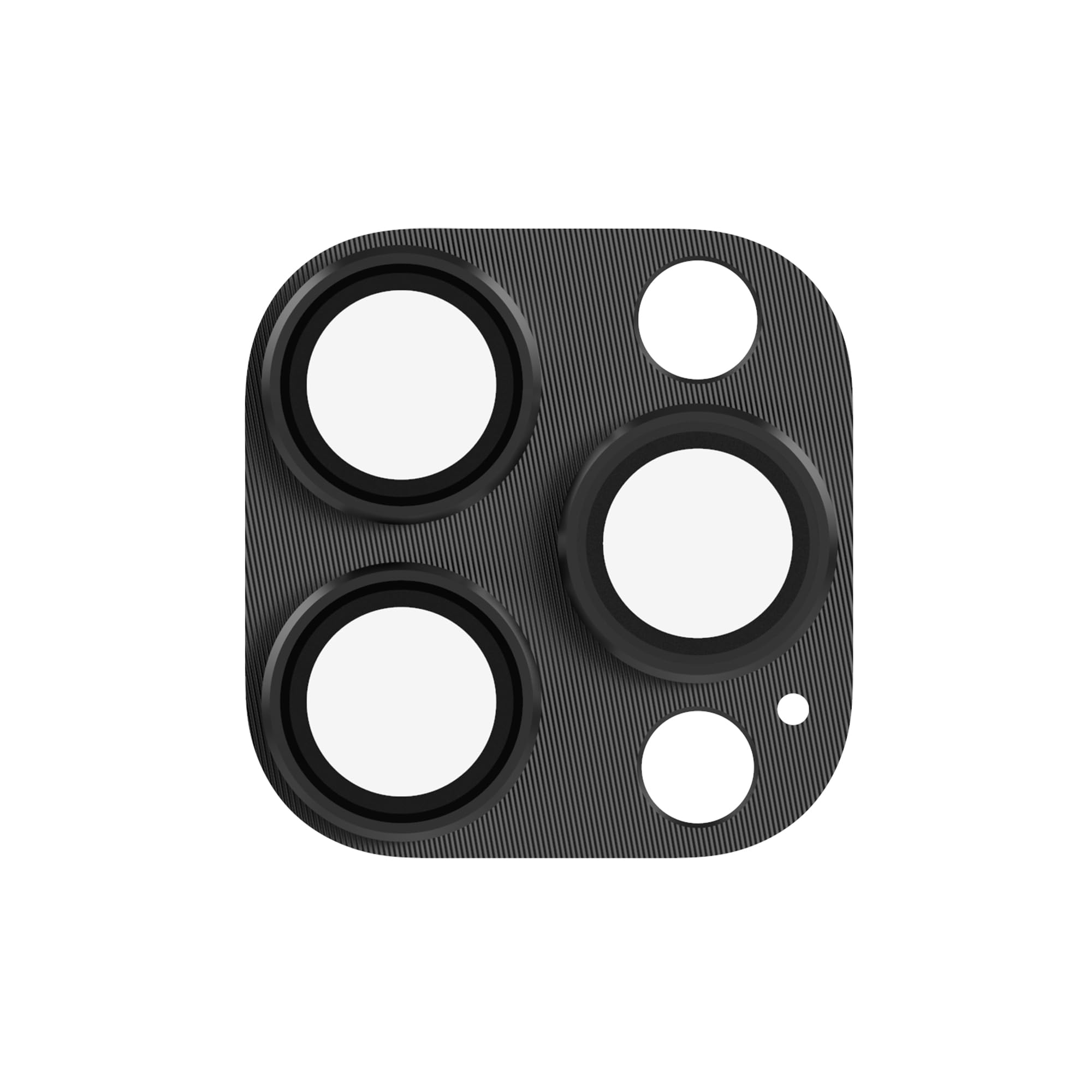 Rokform iPhone 15 Pro & Pro Max Camera Lens Protector - 9H Tempered Glass with Aluminum Body & Rings, Case Friendly (Clear) - Perfect for Outdoor Adventures & Daily Protection