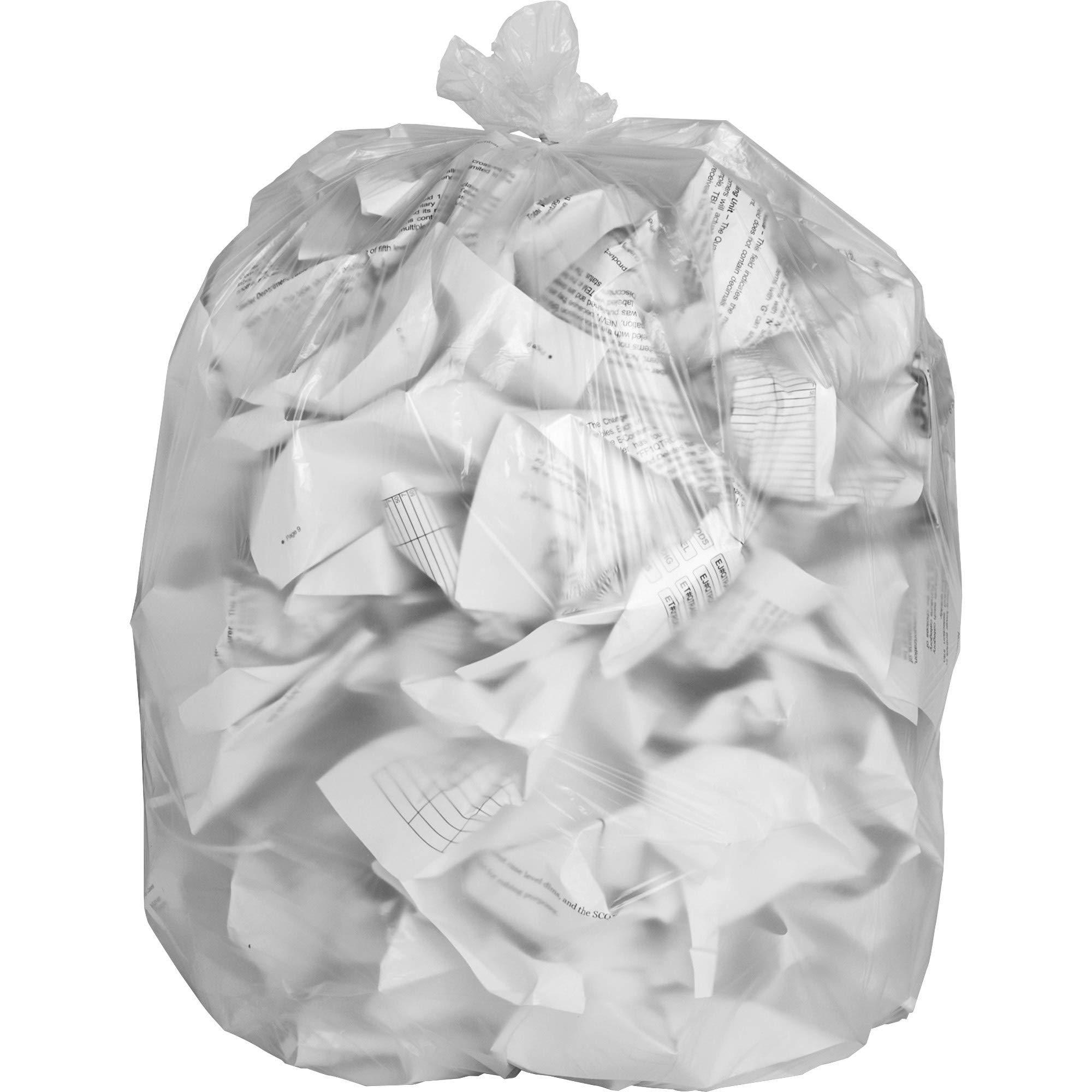 Premium High-Density Resin Trash Bags - Heavy Duty, Leak Proof & Odor Control - Perfect for Kitchen, Bathroom, Office & Outdoor Use