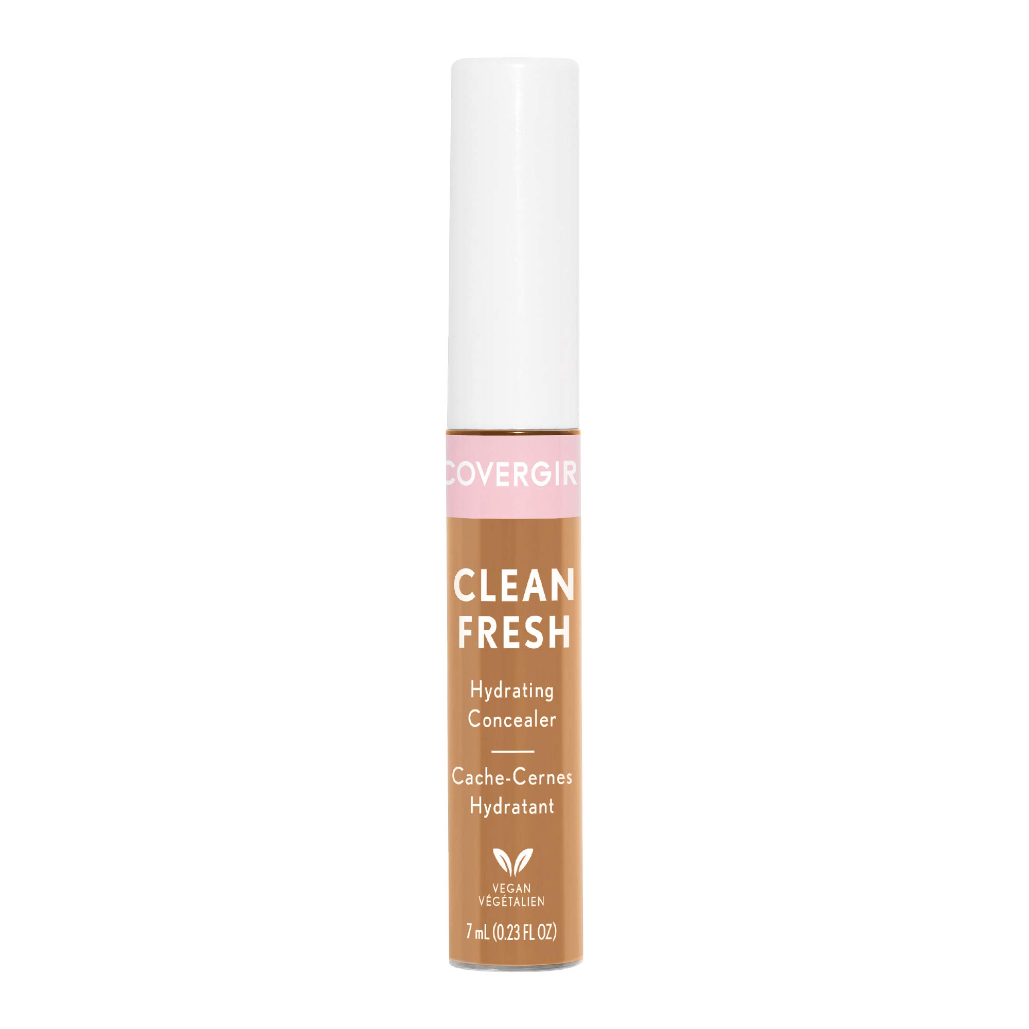 COVERGIRL Clean Fresh Hydrating Concealer - Tan Rich 0.23 Fl Oz | Cruelty-Free, Vegan Formula for Dark Circles & Blemishes | Perfect for Everyday Makeup & On-The-Go Touch Ups