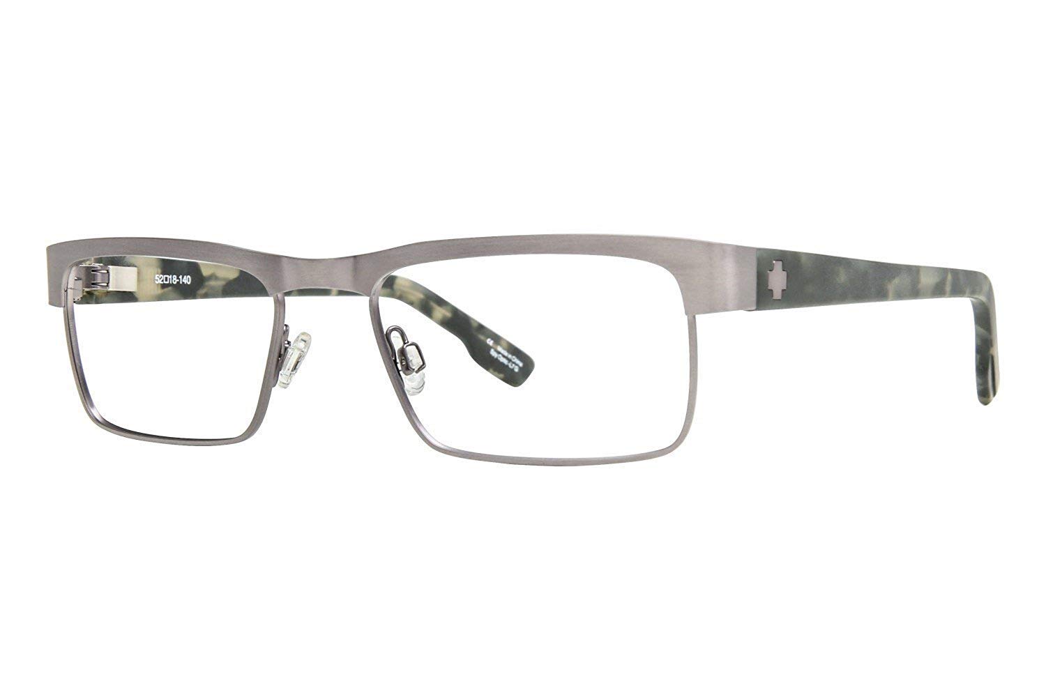 Spy Optic Unisex Cullen Gunmetal Matte Army Camo Tortoise Shell Reading Glasses for Men & Women - Perfect for Outdoor Activities, Reading, and Fashion Accessories