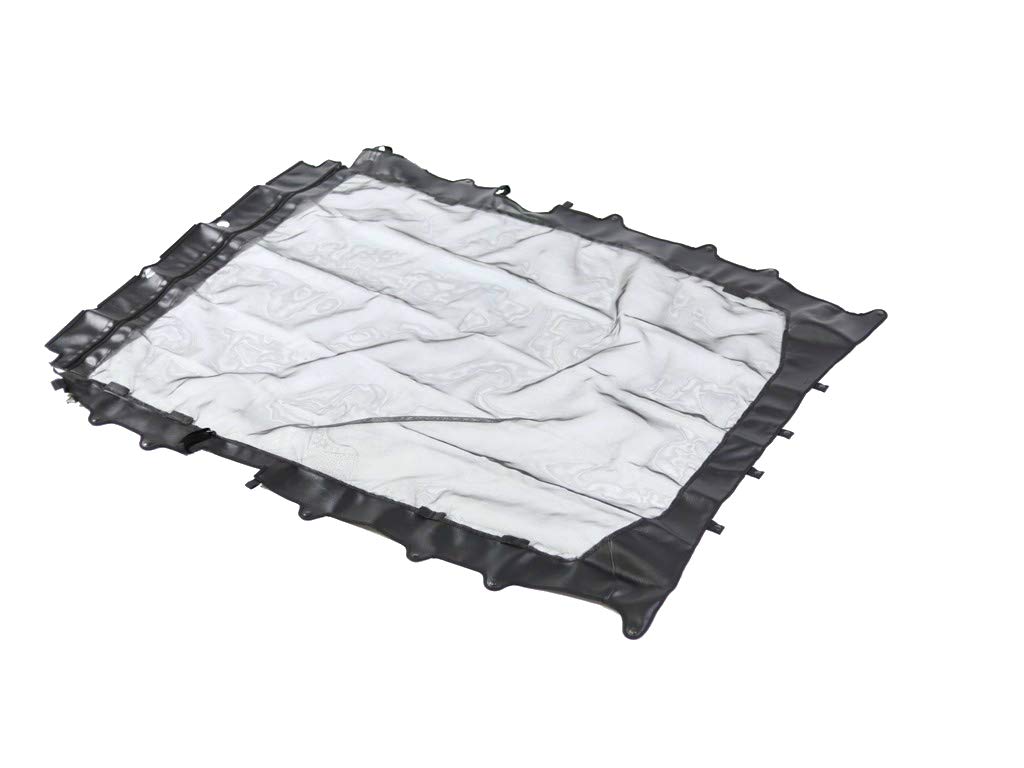 Mopar 82215390AB Mesh Sun Bonnet for Jeep Wrangler JL 4-Door Models - UV Protection & Shade for Off-Roading, Beach & Summer Driving