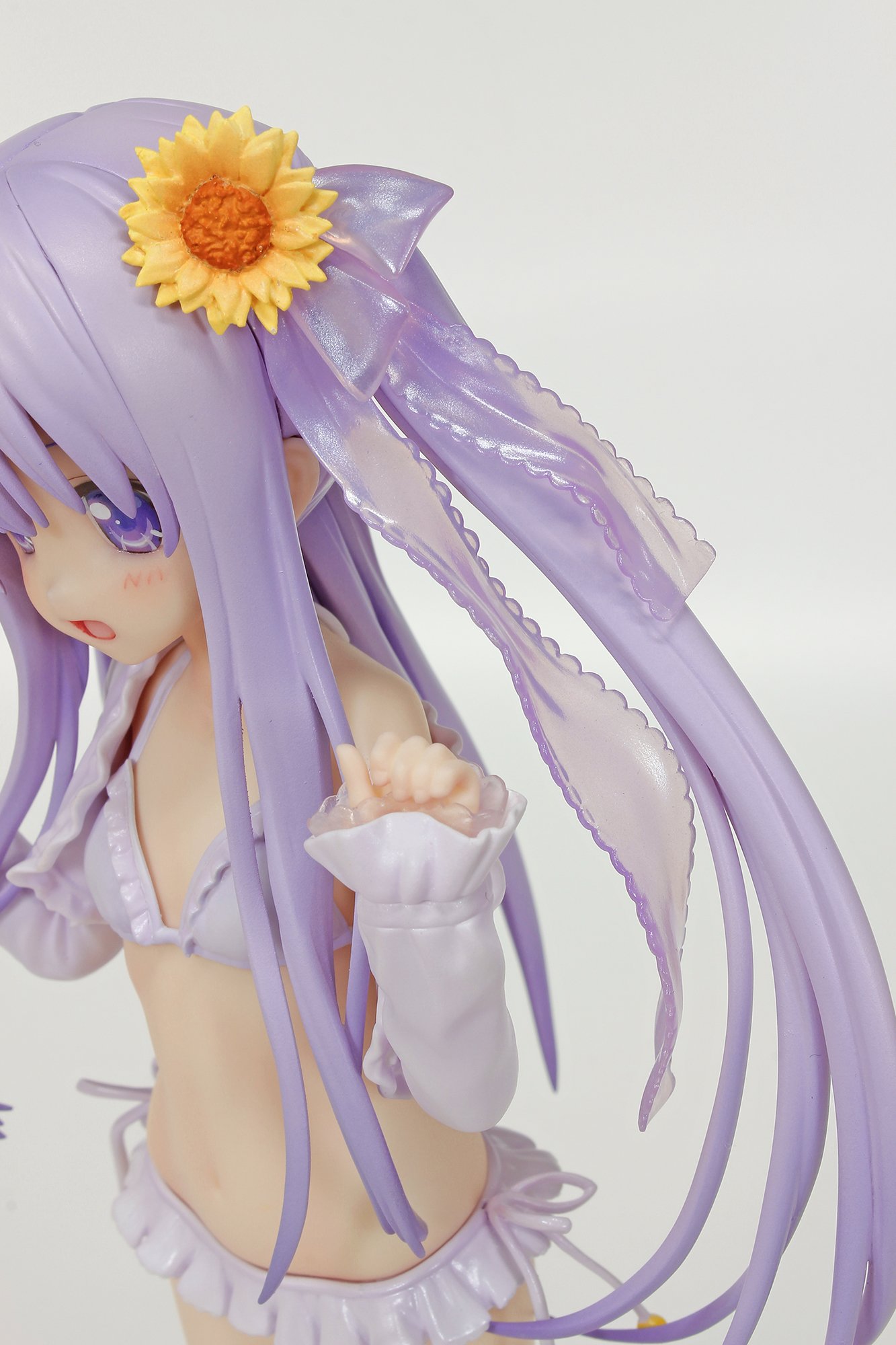 PLUM Angels 3-Piece Jun Goto Bikini Version 1:7 Scale PVC Anime Figure - Perfect for Anime Collectors, Display Shelf Decoration, and Gift Giving