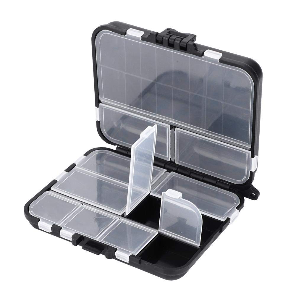 VGEBY1 26-Slot Fishing Lure Box - Waterproof Bait Tackle Storage Container with Secure Latch | Perfect for Bass, Trout & Saltwater Fishing Gear Organization