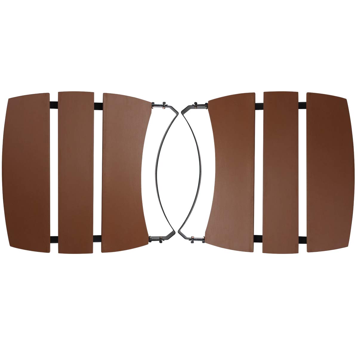 Dracarys HDPE Side Shelves for XL Big Green Egg Grill - Replacement Accessories Fit for X-Large BGE - 3 Durable Slat Shelves - Perfect for Outdoor BBQ, Grilling & Smoking Accessories Storage