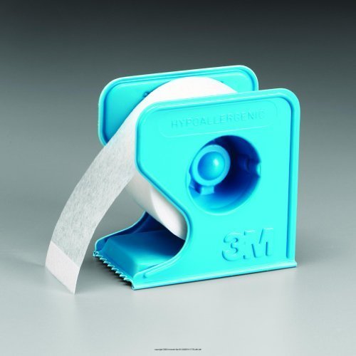 3M Micropore Tape with Dispenser - 1 Inch x 10 Yards, 12 Rolls per Box | Medical Grade Surgical Tape for Wound Care, Bandage Securing & First Aid | Ideal for Hospitals, Clinics & Home First Aid Kits