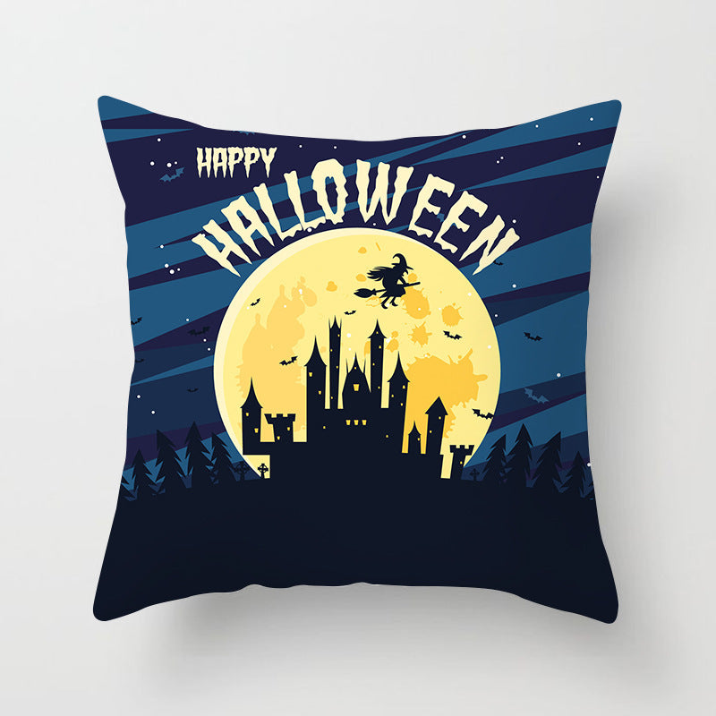 Spooky Halloween Pillowcase - Soft & Comfortable Decorative Pillow Cover for Halloween Decorations - Perfect for Home, Party, and Seasonal Decor