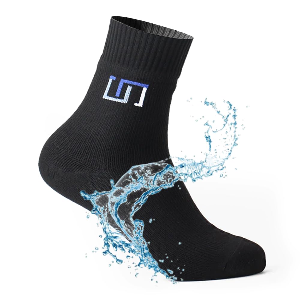 ABDEEZ Waterproof Wudhu Socks for Men & Women - Breathable Islamic Prayer Socks for Outdoor Activities, Hiking & Daily Use