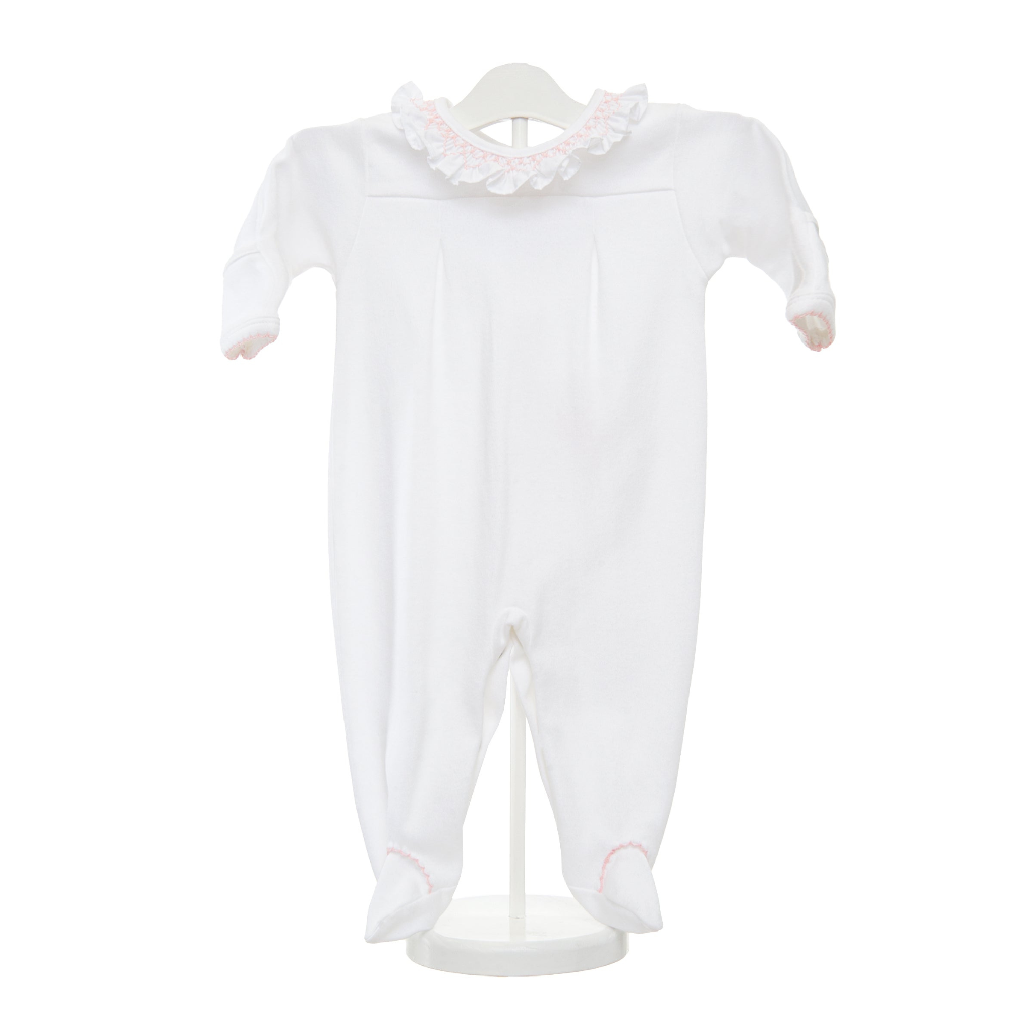 Baby Lucy & Max Soft Cotton Knit Footie Pajamas - Cozy & Breathable Sleepwear for Infants & Toddlers - Perfect for Nursery, Bedtime & Playtime