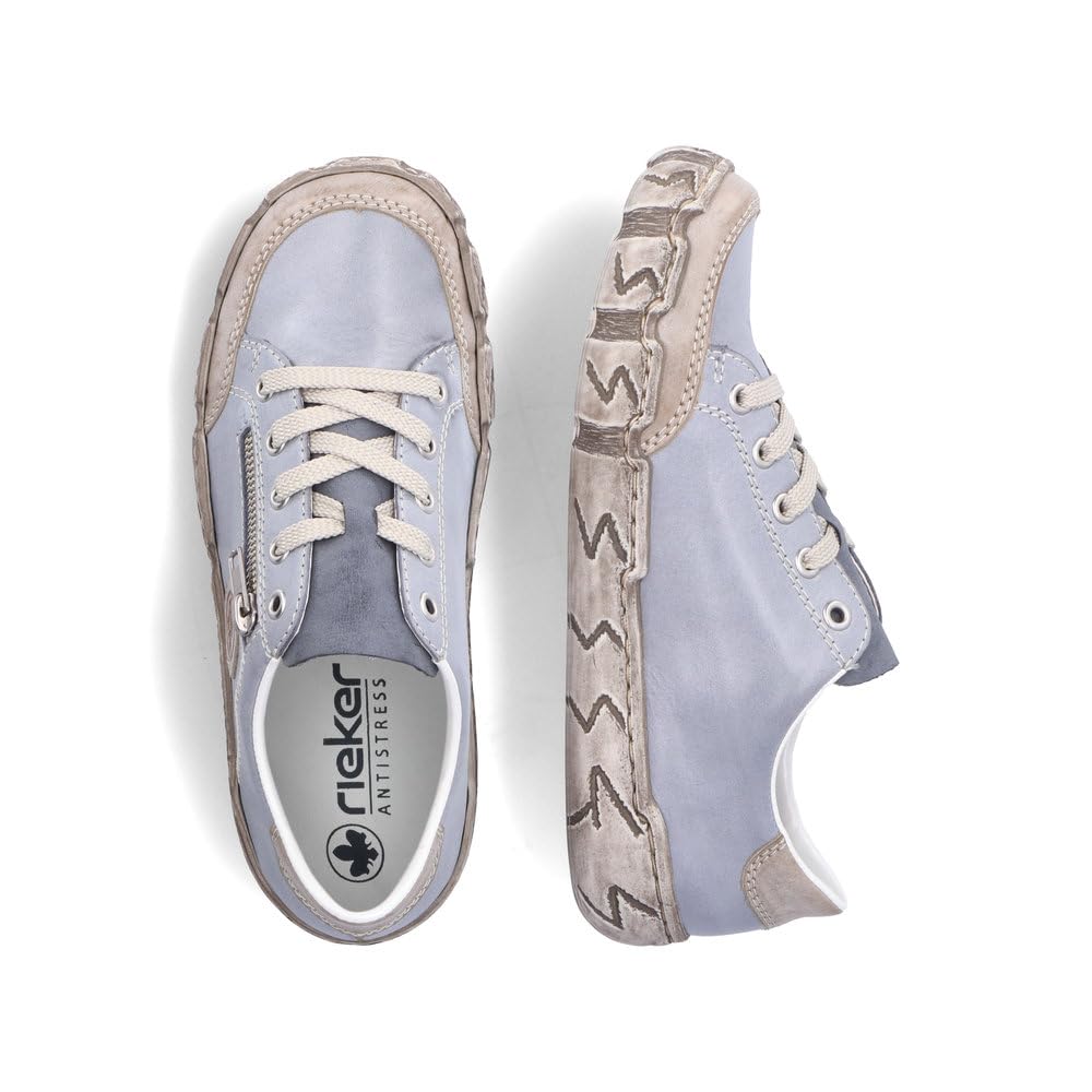 Rieker Women's Comfortable Low-Top Sneakers Derby Shoes - Casual Walking & Everyday Wear for Women