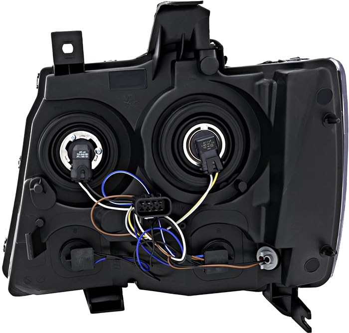 Chevrolet Chevy Avalanche Suburban Tahoe Tahoe Hybrid Right Passenger Side Headlight Assembly Replacement - Compatible with 2007-2014 Models - Perfect for Night Driving & Off-Road Adventures