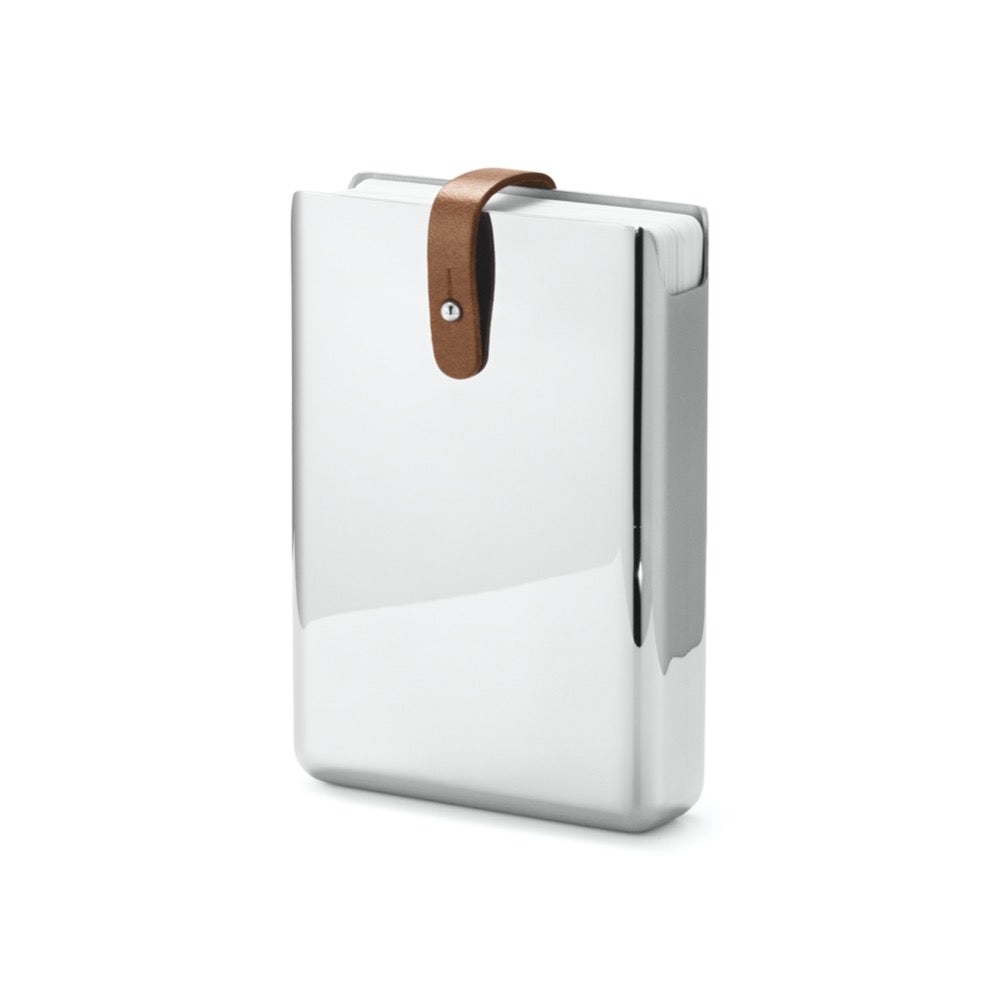 Georg Jensen Sky Travel Card Set - Luxury Stainless Steel Credit Card Holder for Men & Women | Perfect for Business Travel, Gifts & Everyday Use