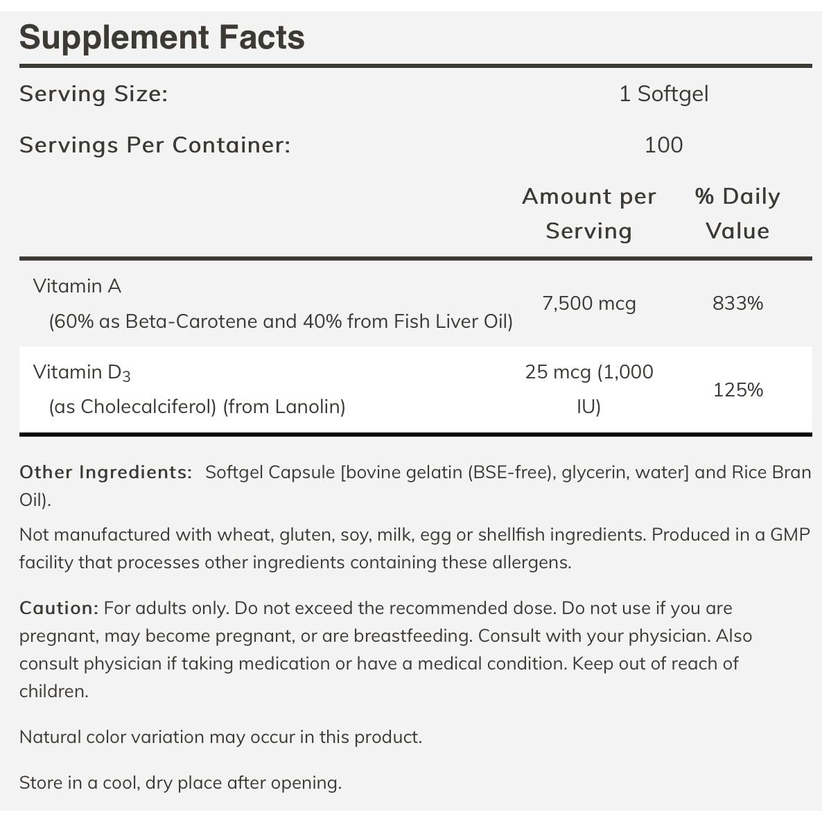 NOW Ultra A & D 3 - Vitamin A & D Supplement for Immune Support & Skin Health - Perfect for Daily Wellness & Skin Care Routine