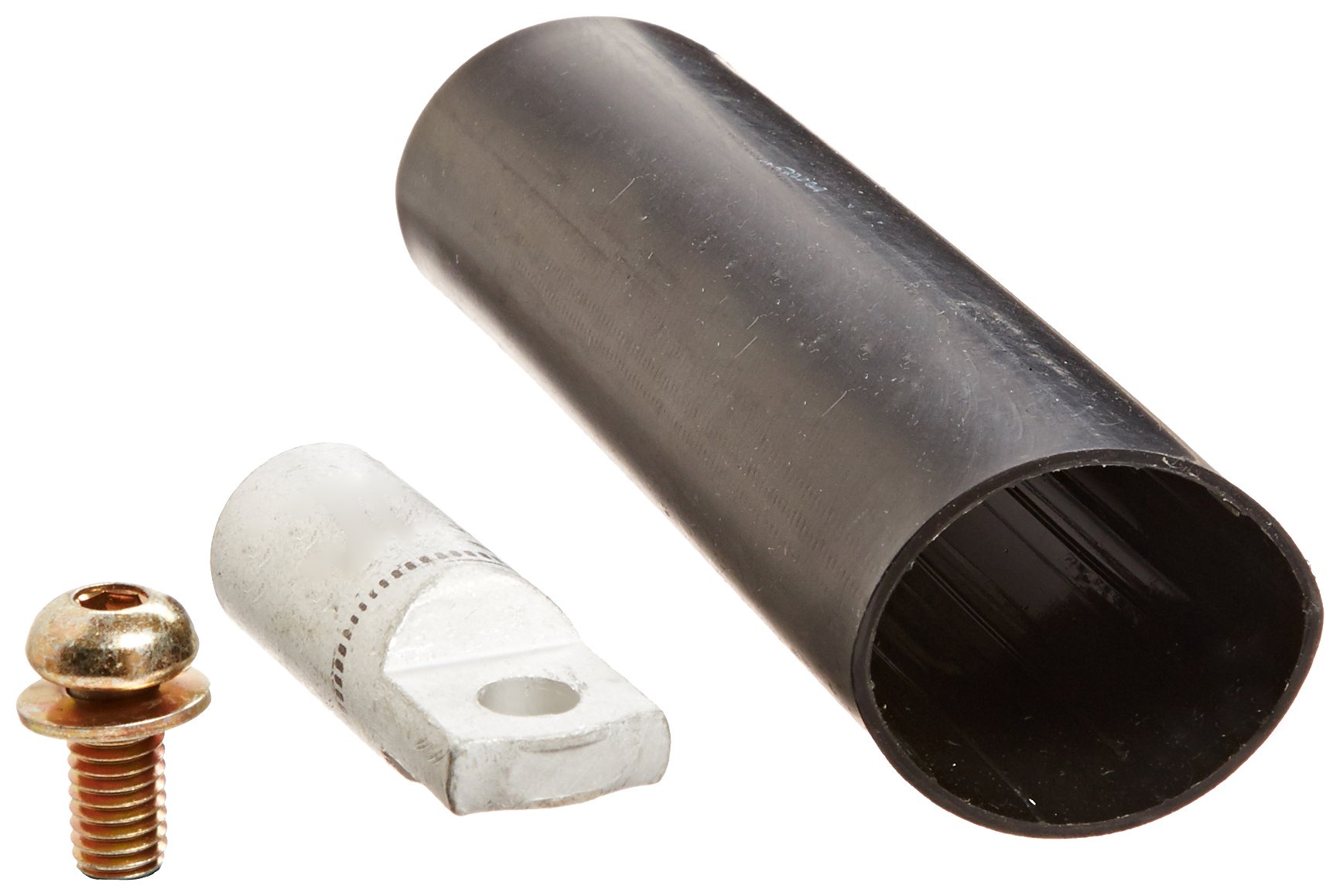 Burndy RYA25UC Mole Heat Shrink Connector Set with Sleeve - 1/0 AWG Stranded to 1/0 AWG Stranded - 2/0 AWG Solid - Copper/Aluminum Conductor - Electrical Wiring, Solar Panel & Industrial Applications