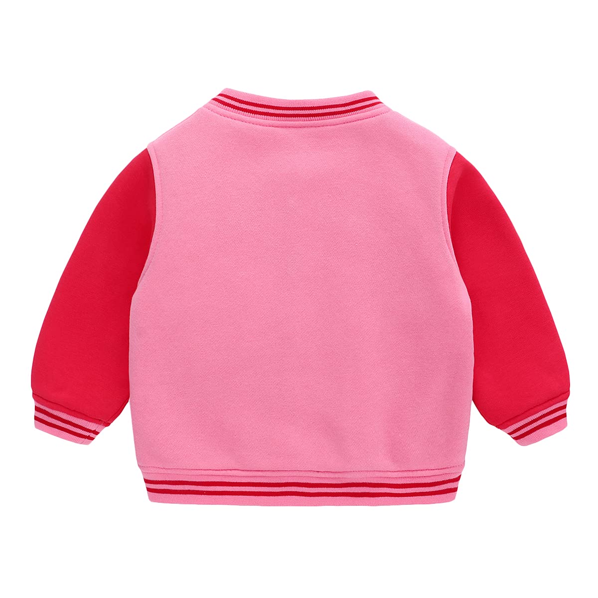 Famuka Baby Boys & Girls Spring Jacket - Kids Baseball Coat for Outdoor Play & School Activities | Lightweight Windbreaker for Spring & Fall