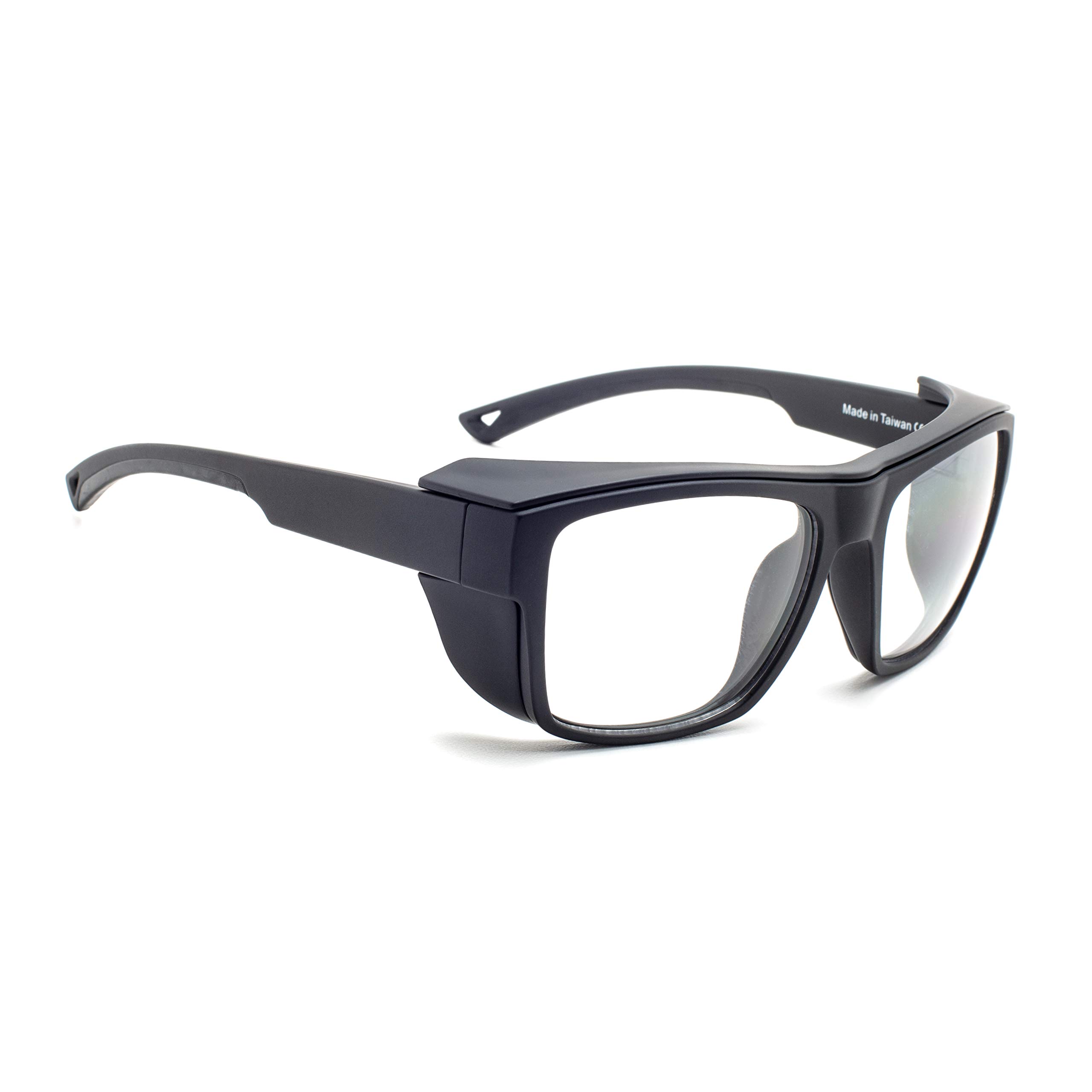 PSR-500 Leaded Radiation Safety Glasses - X-Ray & Gamma Ray Protection for Medical, Dental & Industrial Use - Comfortable & Durable Safety Eyewear
