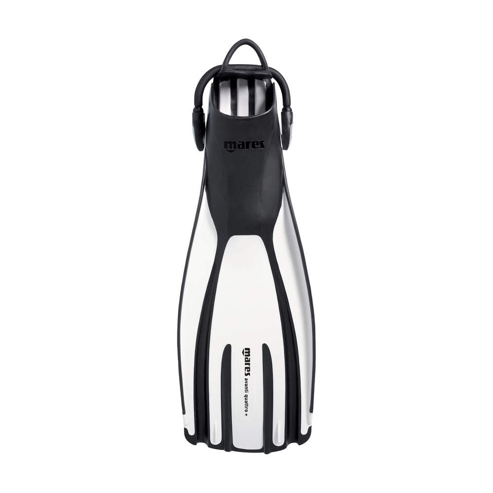 Mares Avanti Quattro Plus Open Heel Scuba Diving Fins for Men & Women - High Performance Swim Fins for Snorkeling, Free Diving and Scuba Adventures