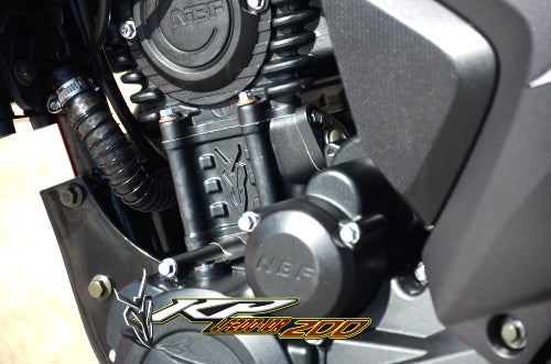 Venom KP200 200cc Fuel Injected Motorcycle - 6-Speed Manual Transmission for Commuting & Adventure Riding