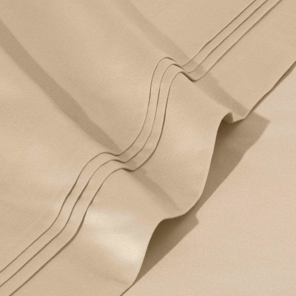 Premium 1000 Thread Count Egyptian Cotton Sheet Set - Eco-Friendly, Breathable & Hypoallergenic - Perfect for Luxury Bedding & Hot Sleepers