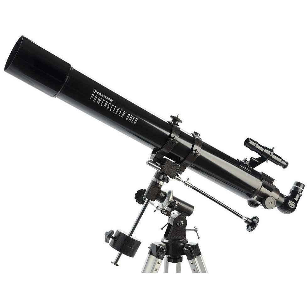 Refurbished PowerSeeker 80EQ Telescope - High-Quality Astronomical Telescope for Beginners & Kids | Perfect for Stargazing, Moon Observation & Astronomy Learning