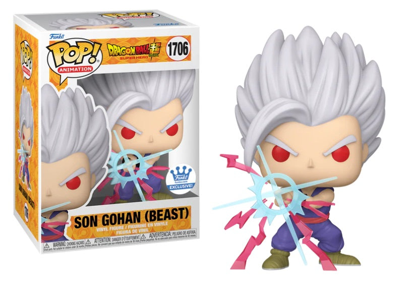 Dragon Ball Super Son Gohan Beast Funko Pop! Vinyl Figure - Anime Collectible for Fans, Gifts & Home Decor
