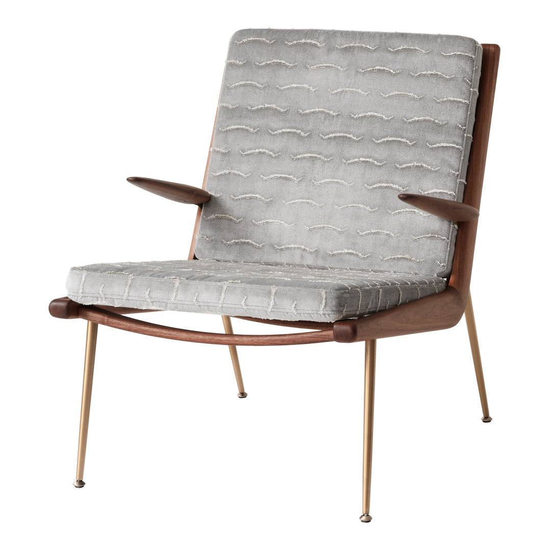 Boomerang HM2 Lounge Chair with Arms - Modern Comfortable Recliner for Living Room, Bedroom & Office - Perfect for Relaxing, Reading & Lounging