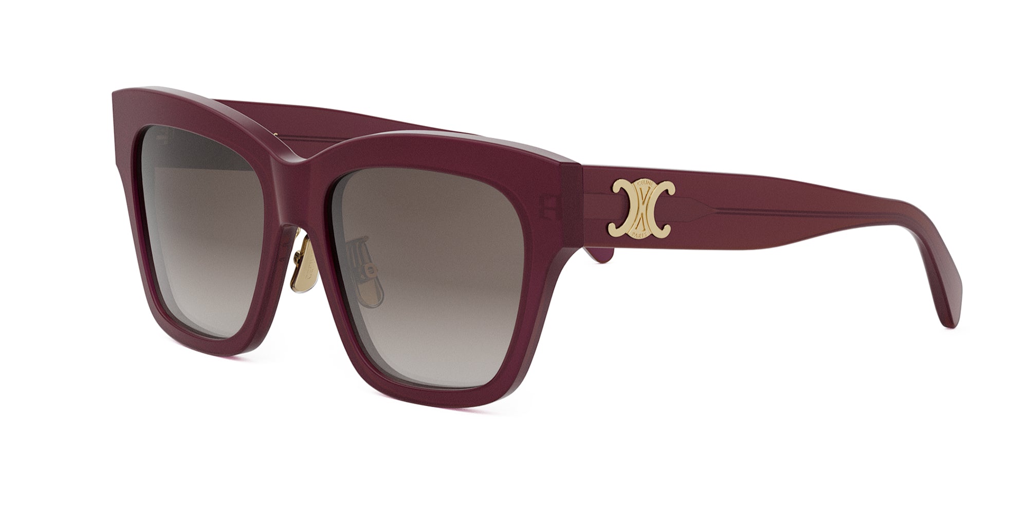 Shiny Bordeaux/Brown Gradient