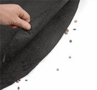 Armor Shield 30ft Round Floor Pad - Heavy Duty Non-Slip Floor Protection Mat for Gym, Garage & Workshop - Durable Rubber Flooring for Exercise Equipment & Workbenches