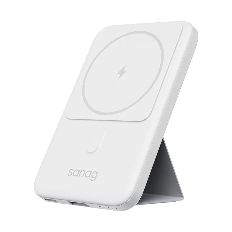 Sanag C06 Magnetic Wireless Fast Charging Power Bank 10000mAh - Portable Battery Pack for iPhone 15/14/13/12, Samsung Galaxy, AirPods | Perfect for Travel, Camping & Emergency Charging