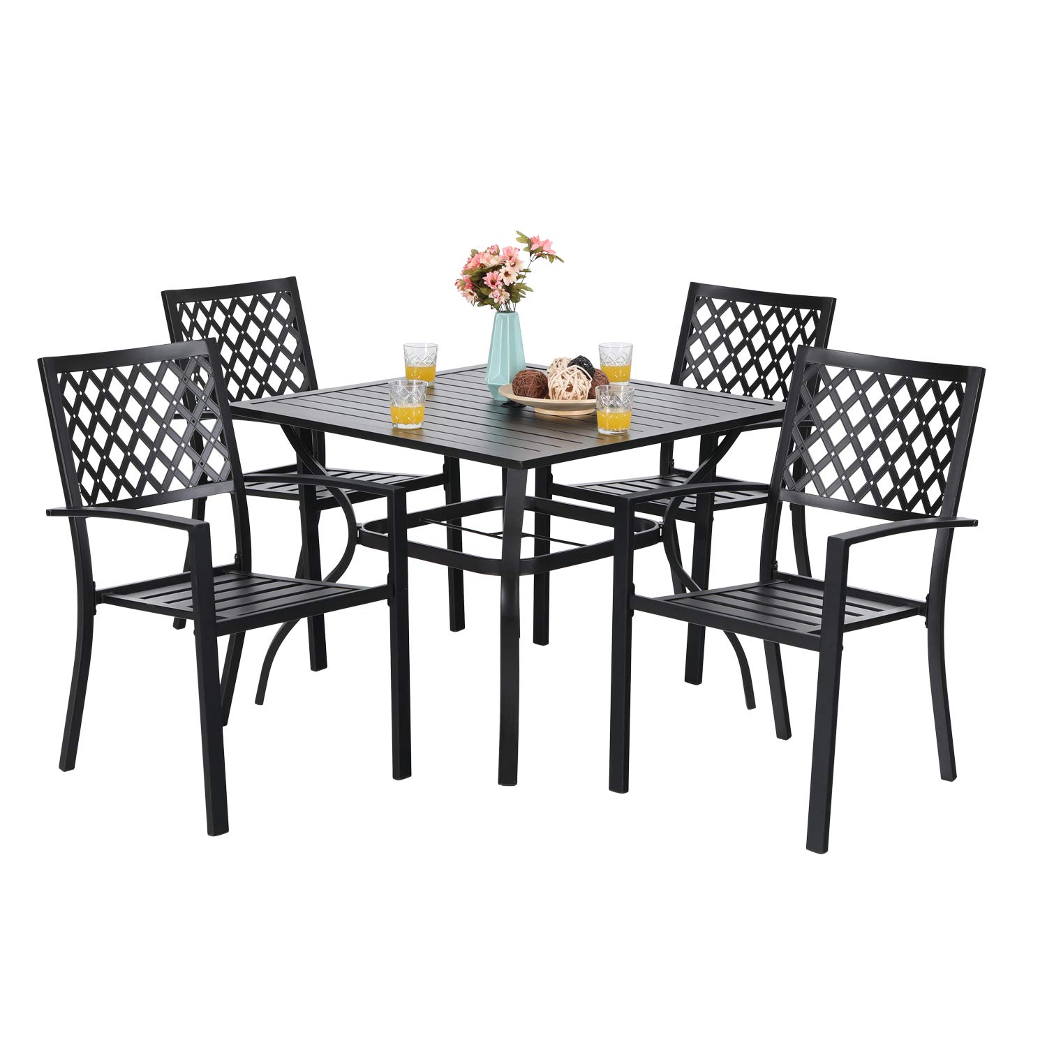 Sophia & William 5-Piece Outdoor Patio Dining Set - 37
