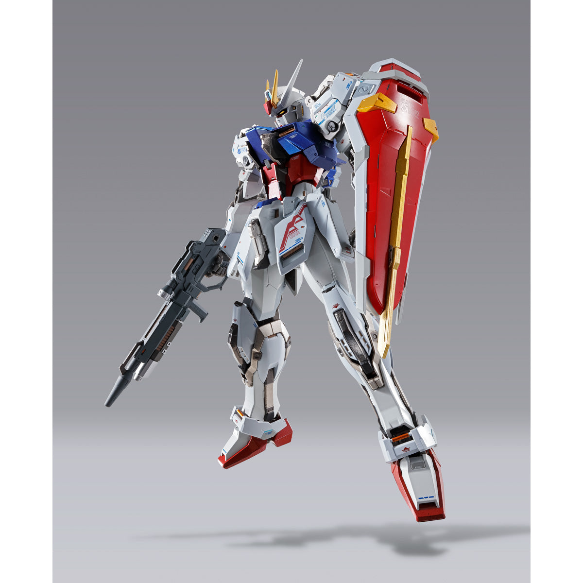 Bandai Metal Build Gundam Seed Strike Gundam (10th Anniversary Edition) Exclusive Collectible Action Figure - Perfect for Anime Fans, Model Collectors & Display Showcase
