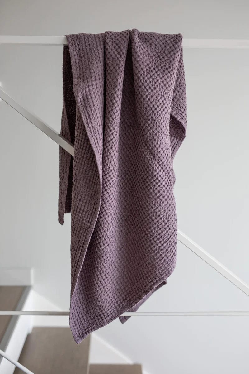 Premium Linen Waffle Bath Sheet Towel - Ultra Soft & Absorbent Luxury Bath Towel for Spa, Beach & Home Use