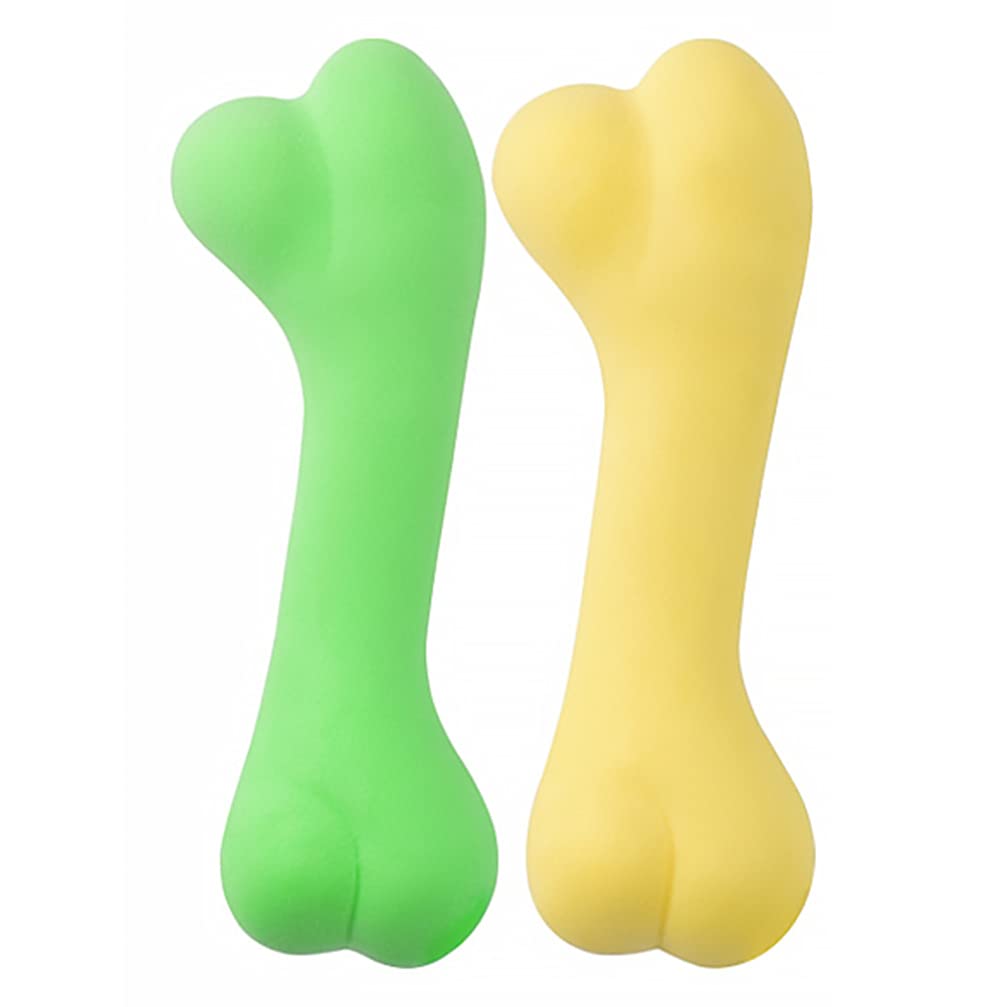 Balacoo 2-Pack Kitten & Puppy Teething Toys - Bone-Shaped Chew Toys for Teeth Cleaning, Molar Relief, and Biting Fun | Durable Pet Supplies for Dogs, Cats, and Small Animals | Great for Training, Playtime, and Dental Health