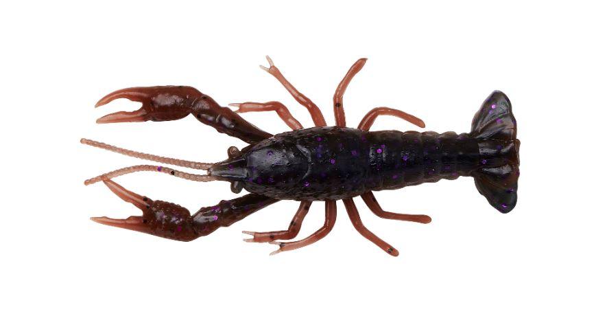 Savage Gear Ned Craw Soft Baits - Realistic Crawfish Lure for Bass Fishing | Perfect for Finesse Fishing & Drop Shot Rigs