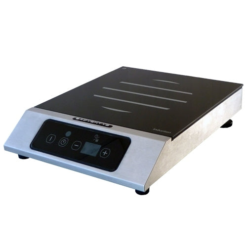 Equipex GL3000C Commercial Countertop Induction Cooktop - 3000W Electric Burner for Fast Cooking | Perfect for Restaurants, Food Trucks & Home Kitchens