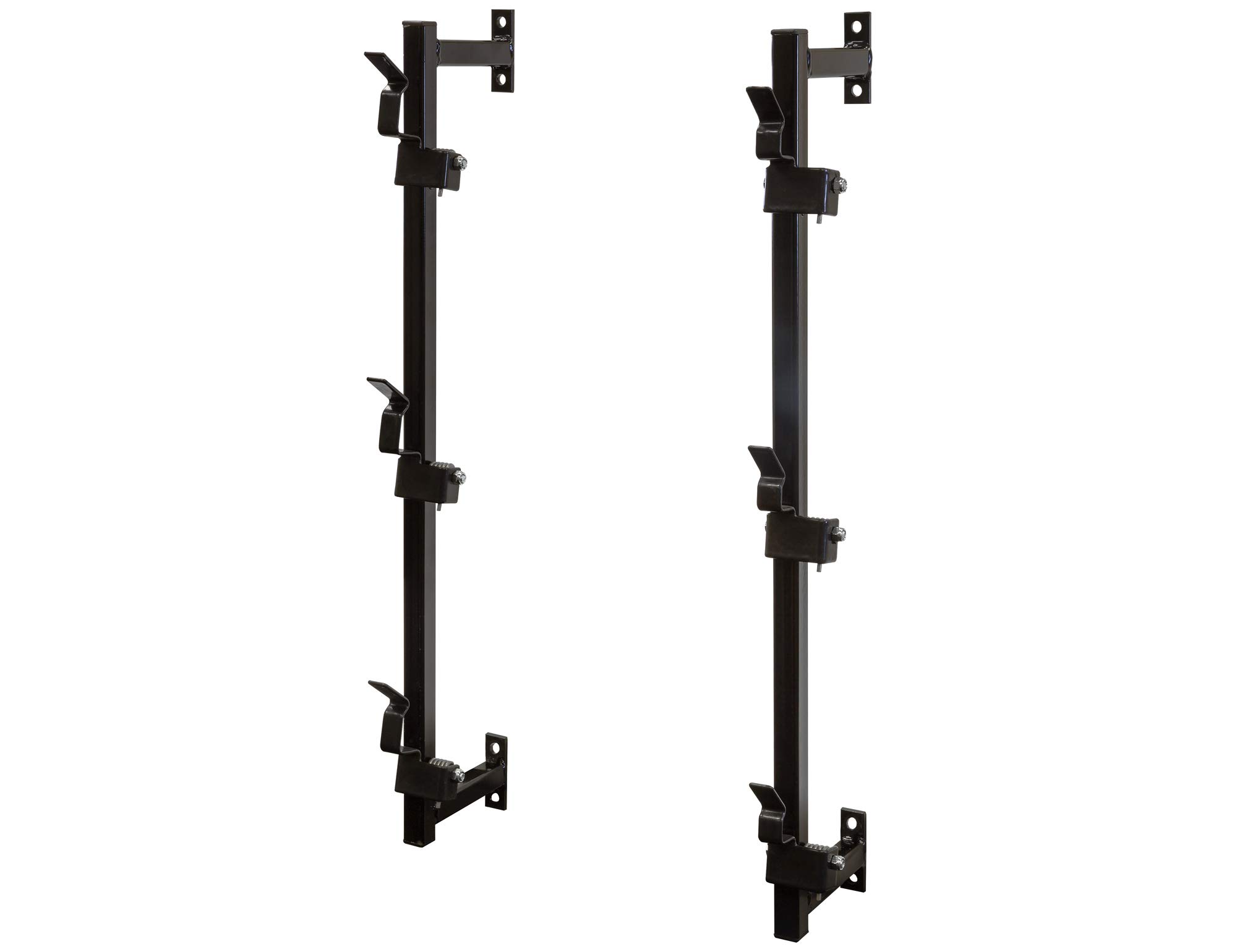 LT12 3-Trimmer Landscape Truck & Trailer Enclosed Rack with Trimmer Line Spool Bracket - Heavy Duty Storage Solution for Professional Landscaping Equipment | Perfect for Commercial Lawn Care & Landscaping Businesses
