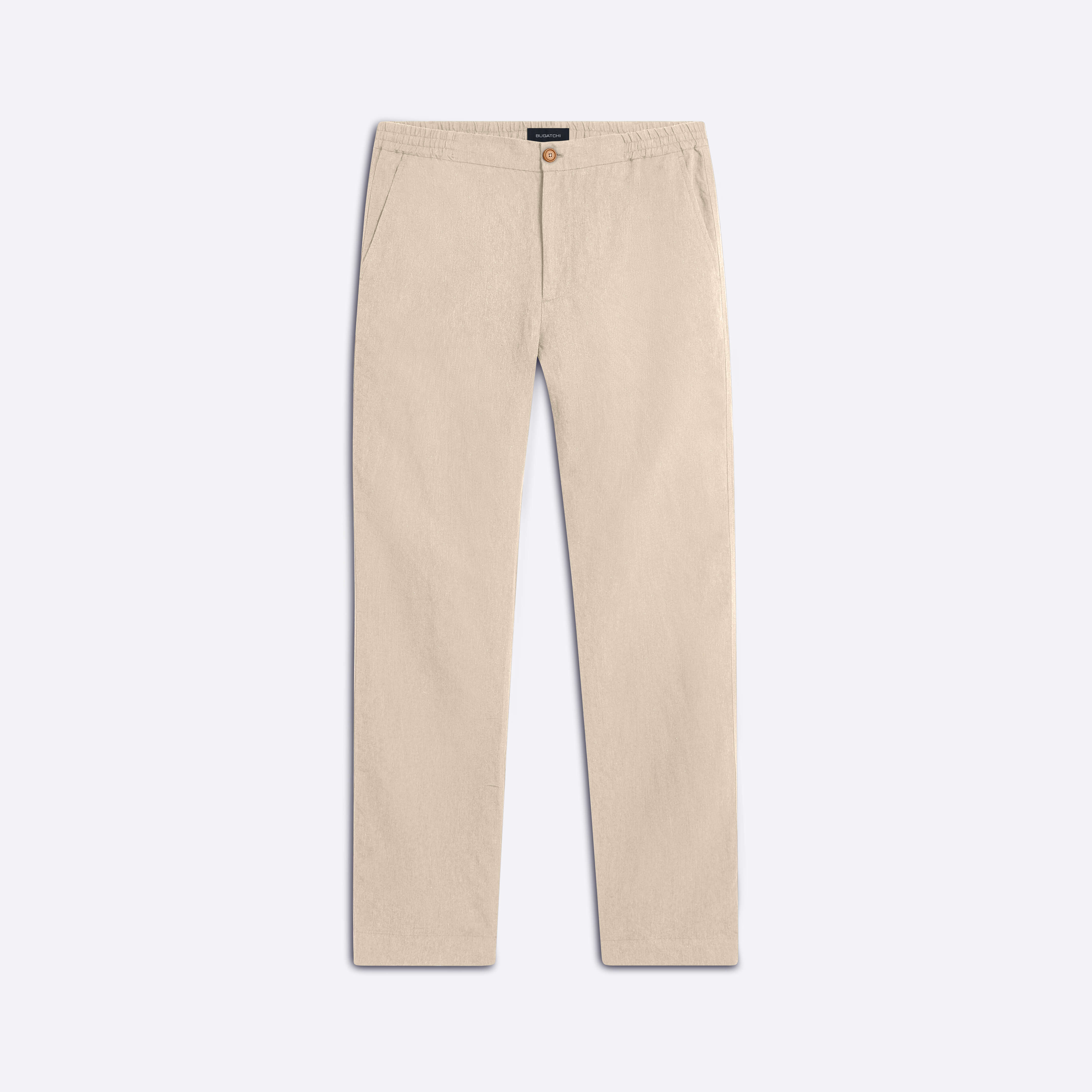 Dominic Men's Flat Front Casual Pants - Comfortable Slim Fit Chinos for Work & Weekend | Office Wear, Business Casual, Travel