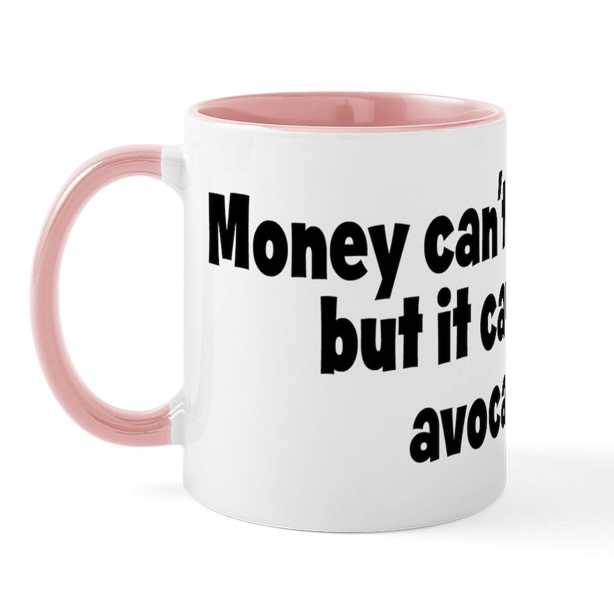 Avocado Money Ceramic Coffee Mug 11 oz (325 ml) - Funny Novelty Gift for Tea & Coffee Lovers - Perfect for Office, Home & Gag Gifts