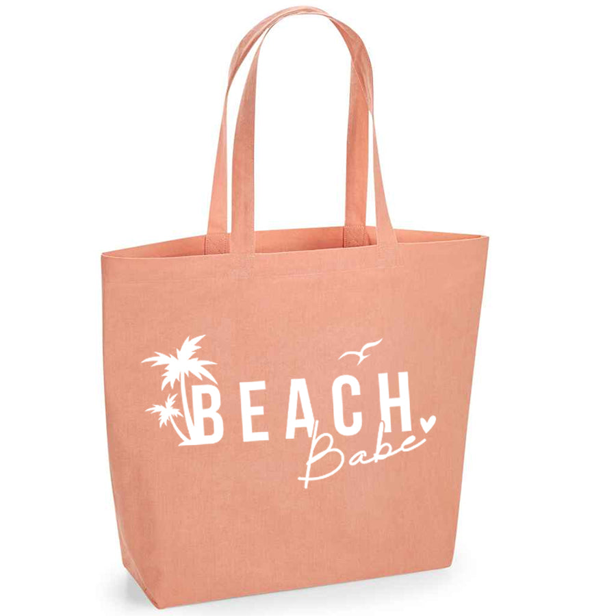 Stylish Beach Tote Bag for Women - Large Waterproof Summer Beach Bag with Zipper - Perfect for Pool, Vacation, Travel & Shopping