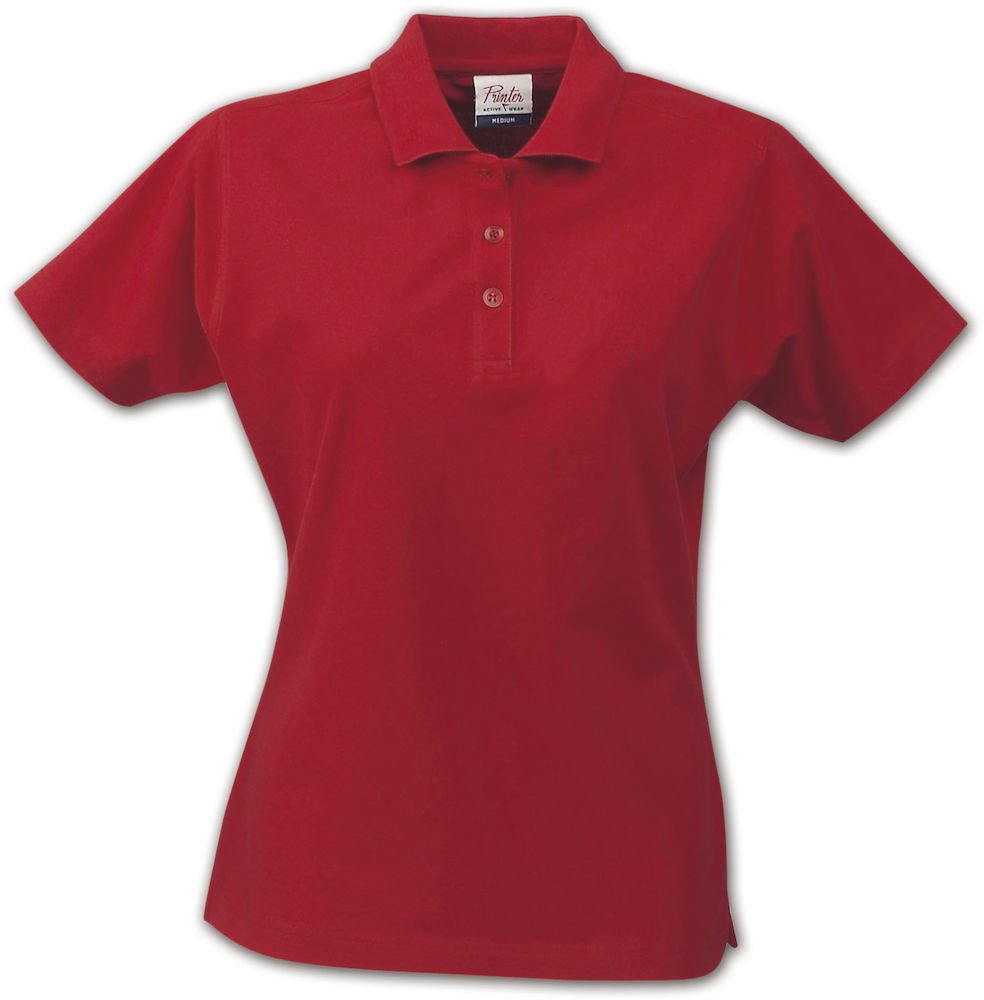 Women's Surf Polo Shirt - Quick Dry, UPF 50+ Sun Protection, Breathable Short Sleeve Shirt for Surfing, Beach & Outdoor Activities (Small, Red)