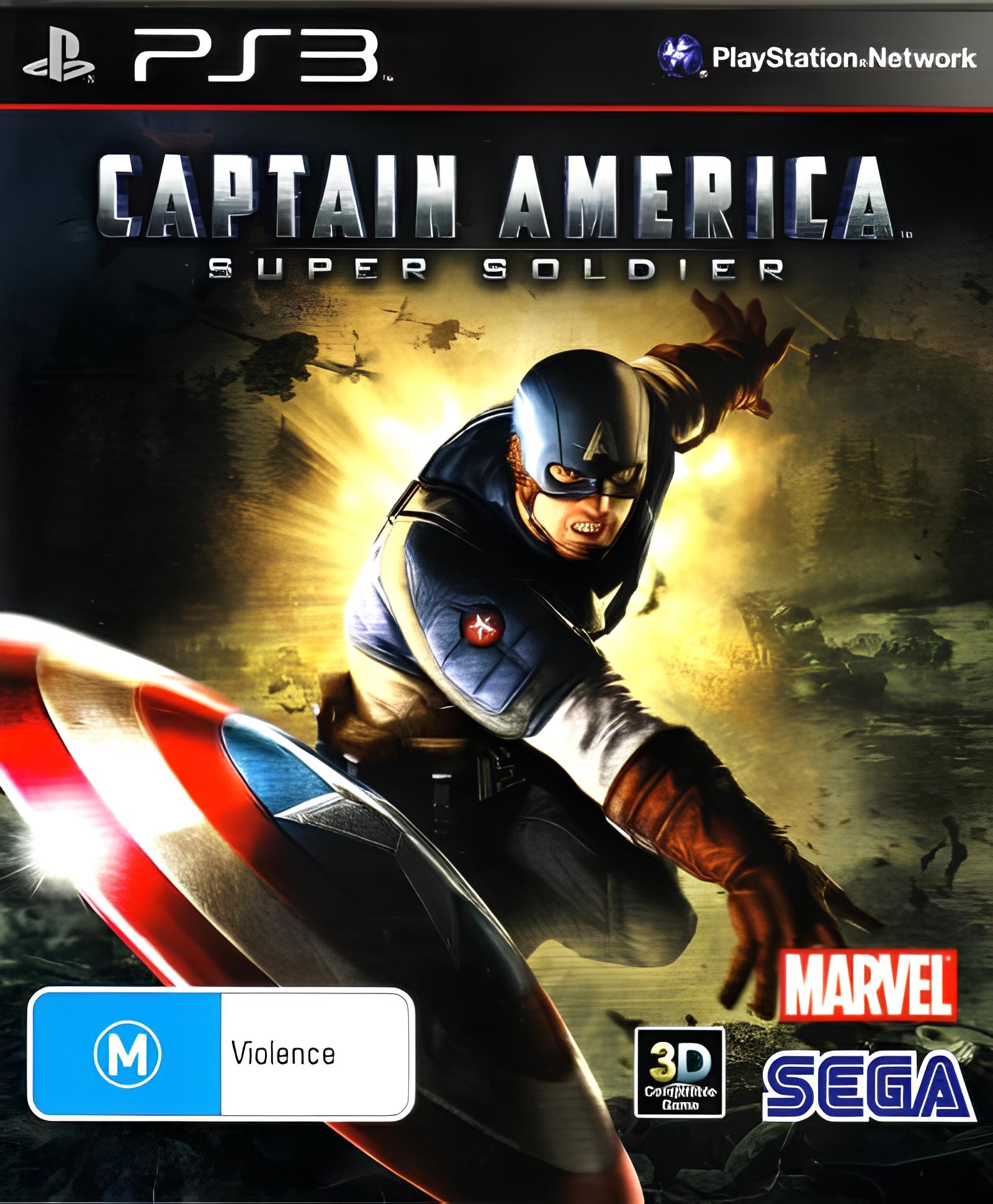 Captain America: Super Soldier - PS3 Game for Playstation 3 | PAL Version | Action-Adventure Superhero Game for Marvel Fans & Collectors | Perfect for Gaming Nights & Superhero Enthusiasts