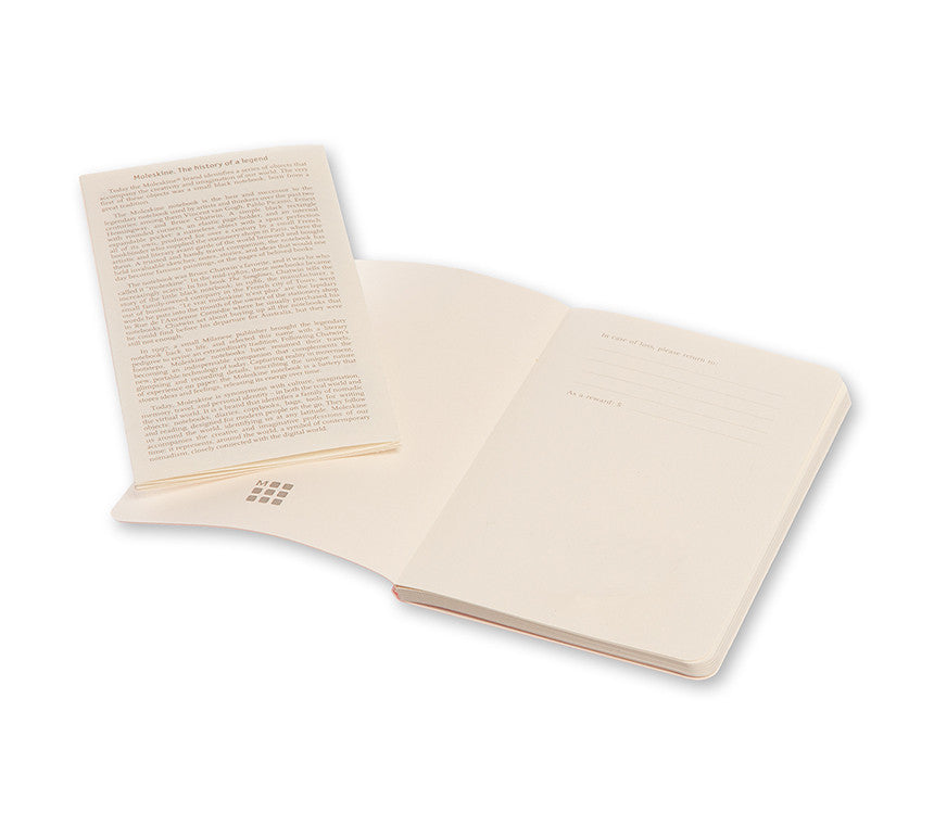 Moleskine Volant Ruled Notebook Set of 2 - Premium Pocket Journals for Writing, Sketching & Note Taking - Perfect for Students, Professionals & Travelers