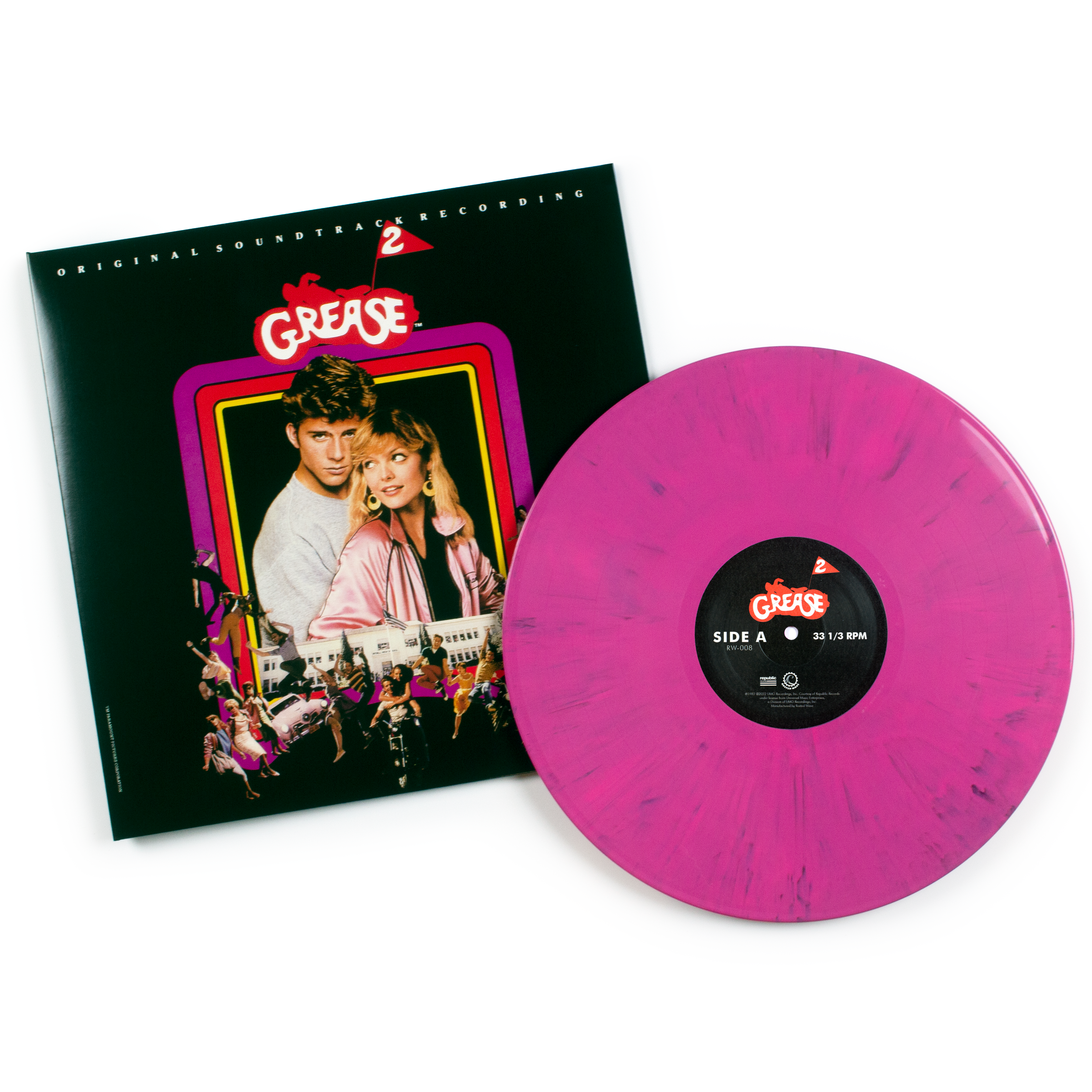 Grease 2 Original Motion Picture Soundtrack LP Vinyl Record - Mondo Exclusive Limited Edition - Perfect for 80s Music Collectors & Movie Memorabilia Fans