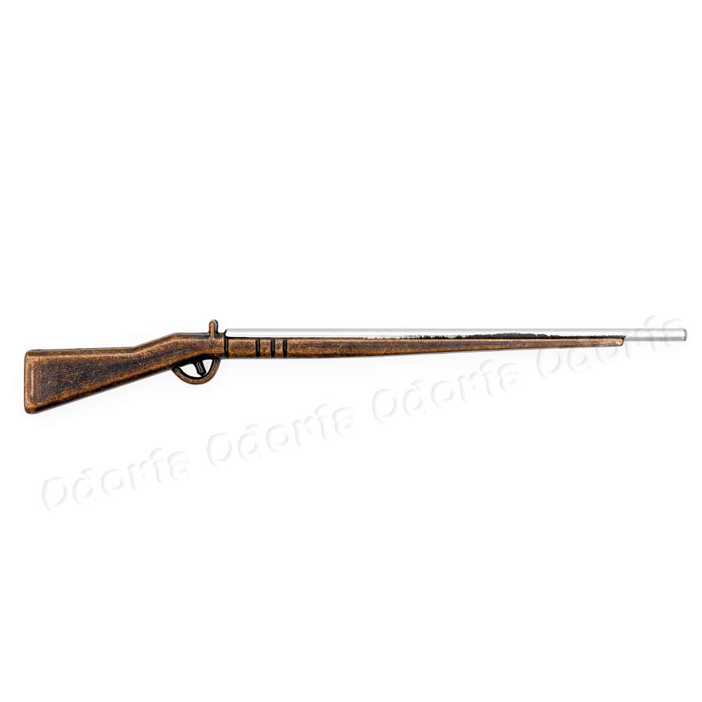 1/12 Scale Miniature Rifle Gun - Realistic Dollhouse Accessory for Crafts, Model Kits & Diorama Scenes | Perfect for DIY Projects, War Reenactments & Collectors Display