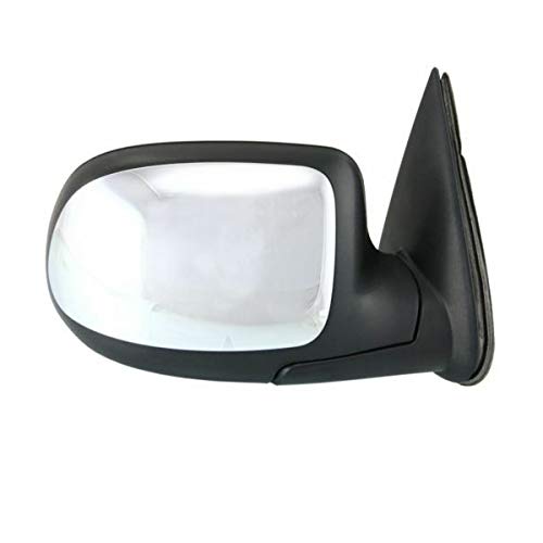 1999-2002 Chevy Silverado GMC Sierra Power Non-Heated Chrome Right Side Rearview Mirror Replacement - Perfect for Truck Upgrades & Safe Driving