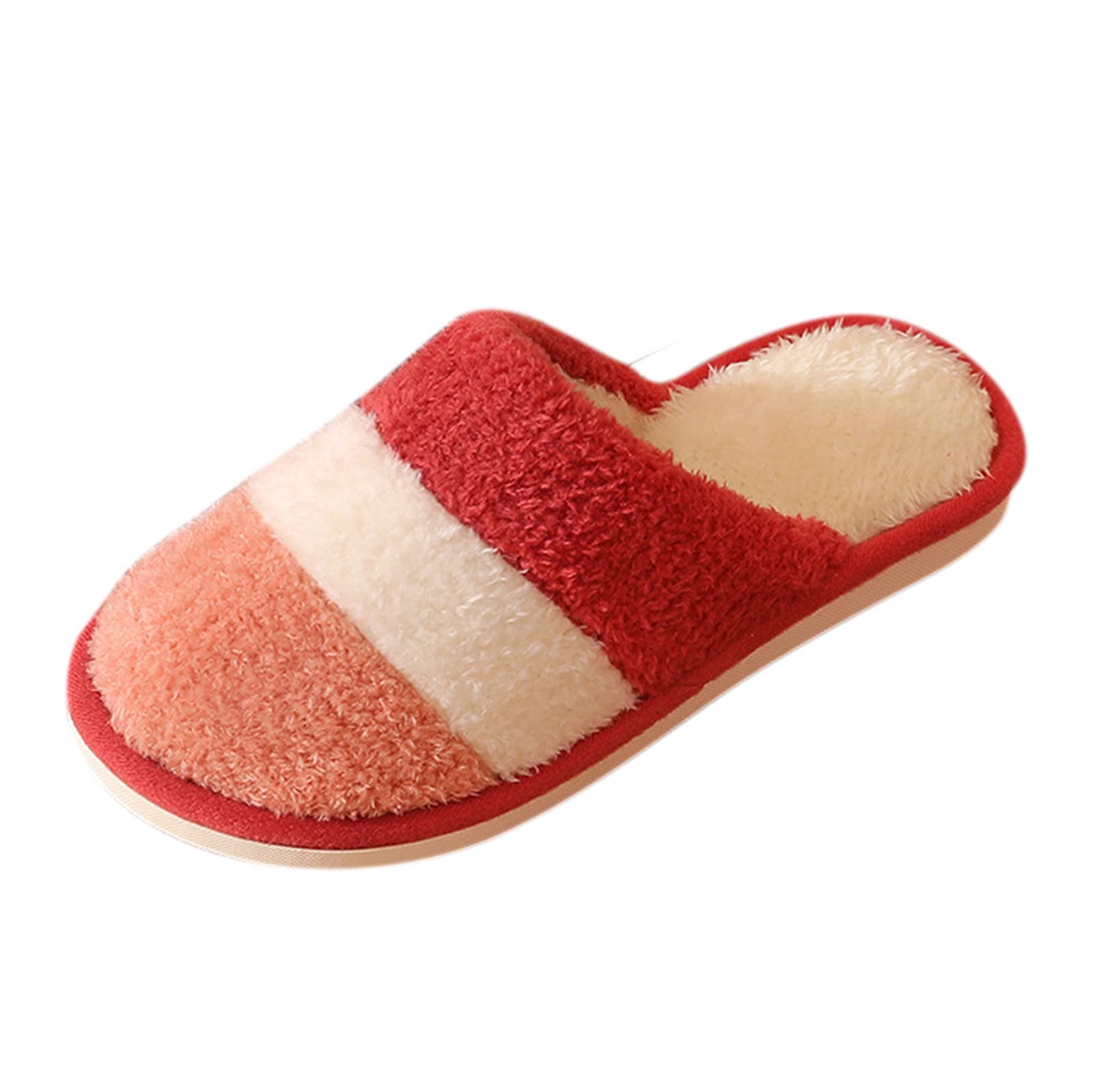 Women's Plush Soft House Slippers - Cozy Flip Flop Indoor Shoes with Comfort Footbed for Fall & Winter | Perfect for Home, Lounge & Relaxation