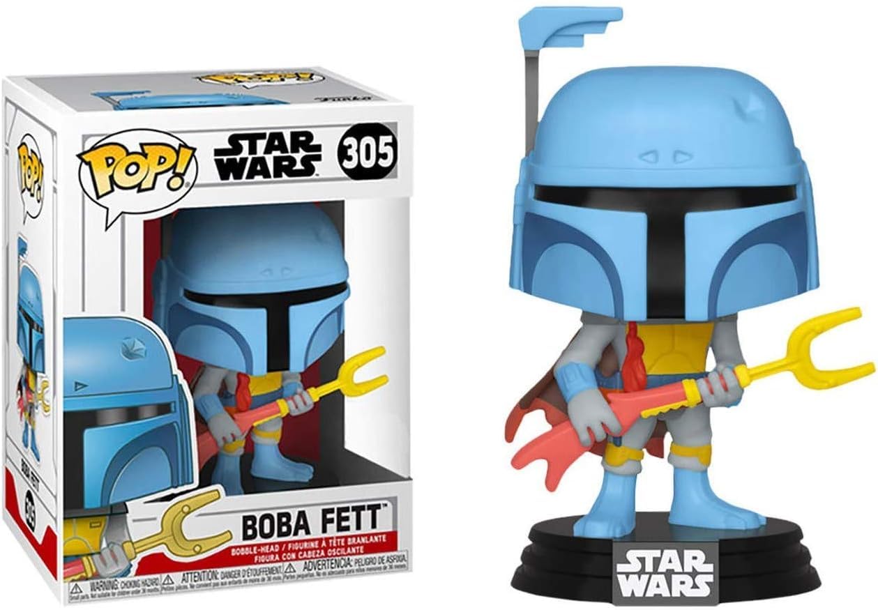 Funko Pop Disney Star Wars Boba Fett Animated Exclusive Collectible Vinyl Figure - Perfect for Disney Fans, Star Wars Collectors & Home Office Decor