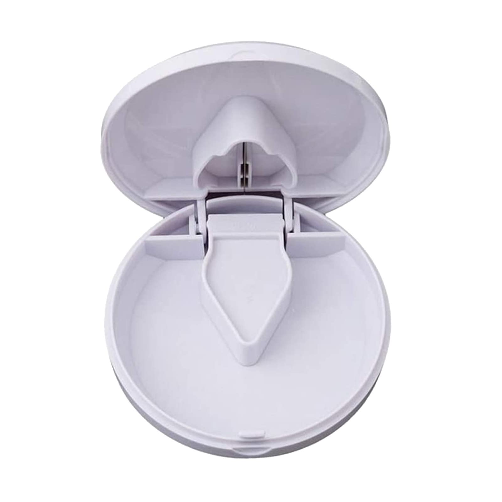 Bolus Cutters for Small & Large Bolus Dispensers - Medicine Slicer & Bolus Separator with Sharp Blades - Food Storage Set (White, One Size) - Perfect for Veterinary Clinics, Farms & Home Medicine Organization