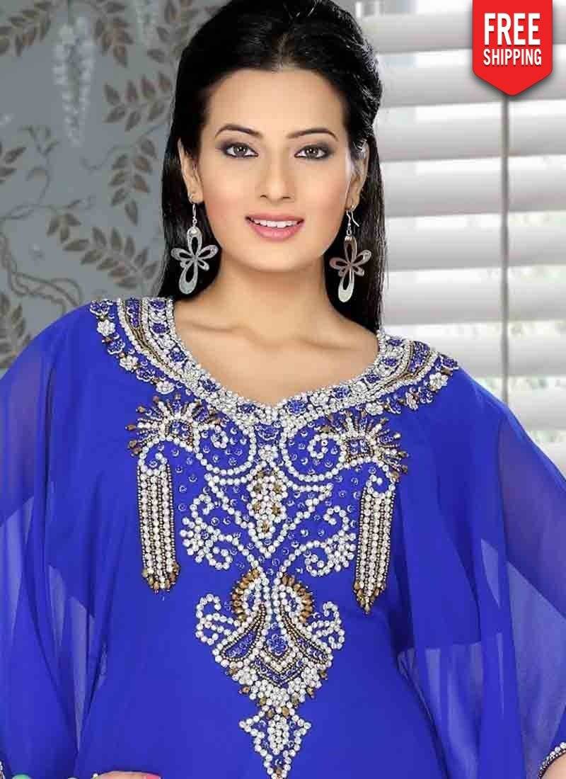 Elegant Embroidered Islamic Kaftans for Women - Modest Muslim Dresses - Perfect for Eid, Ramadan & Special Occasions