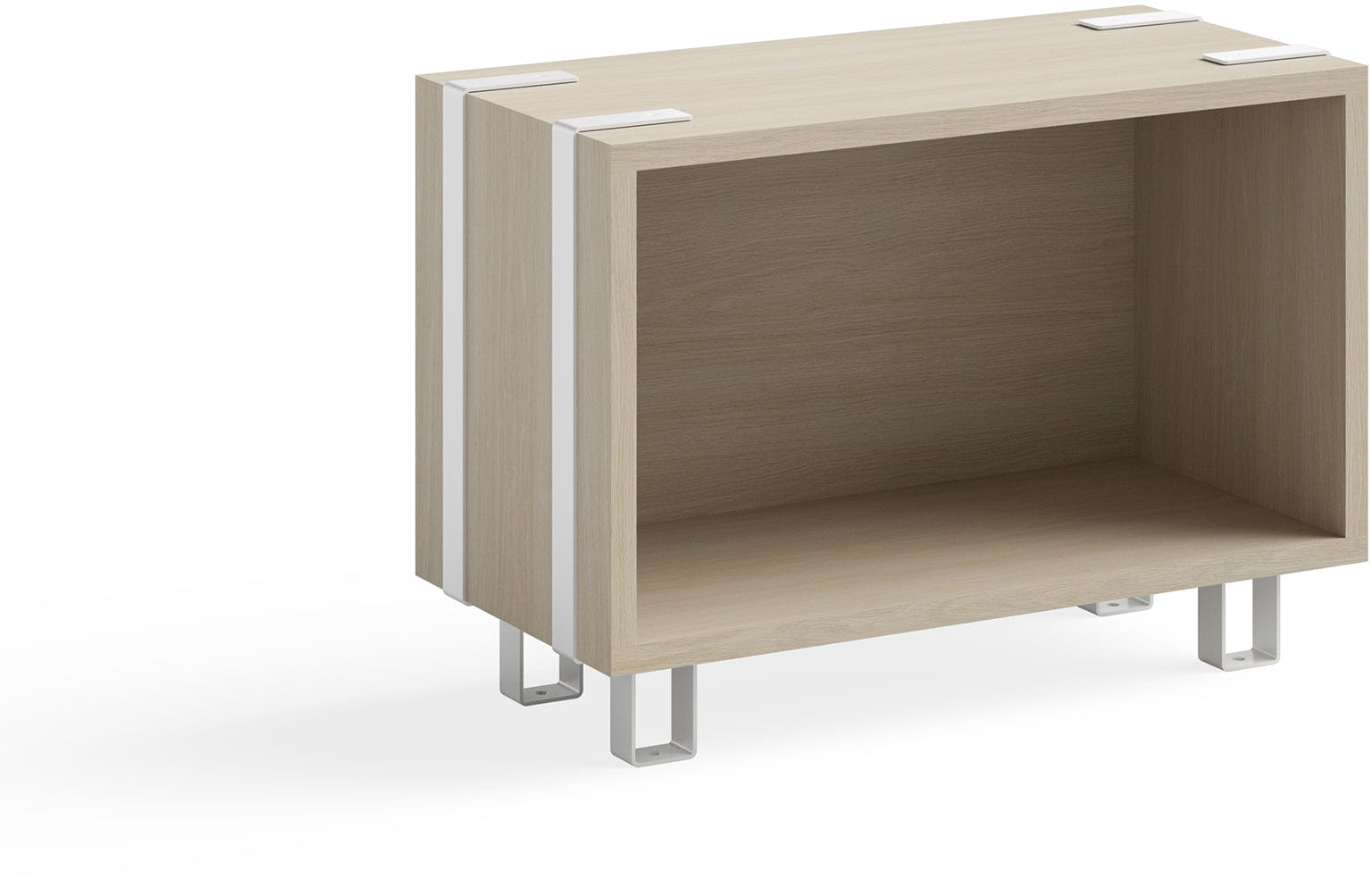 Safco Ready™ Home Office Stackable Storage Organizer - 17.25 Inch Height (5509WHNA) - Perfect for Desk Organization, File Storage & Small Space Solutions